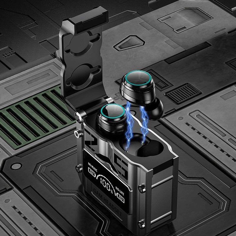 Gaming Wireless Earbuds – Low Latency, RGB Light & Digital Battery Display (Bluetooth 5.3)