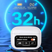 White Airpods A9 Pro Airpods Pro LCD Display