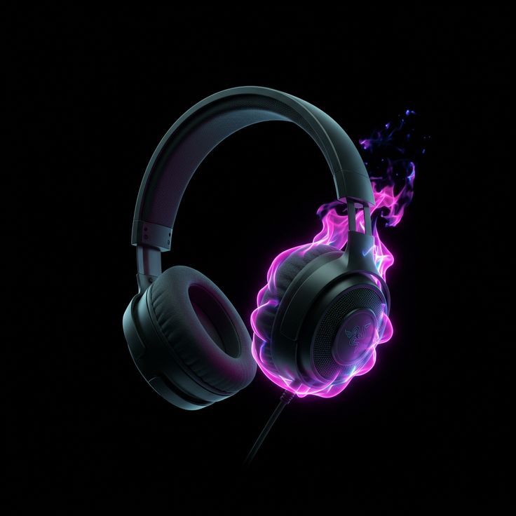 Razer_Kraken_headset_hooked_onto_a_floating_neon_flame.jpg