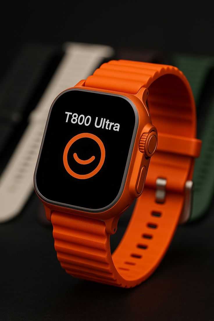 T800 Ultra Smart Watch – Large Display, Fitness Tracking & Smart Notifications